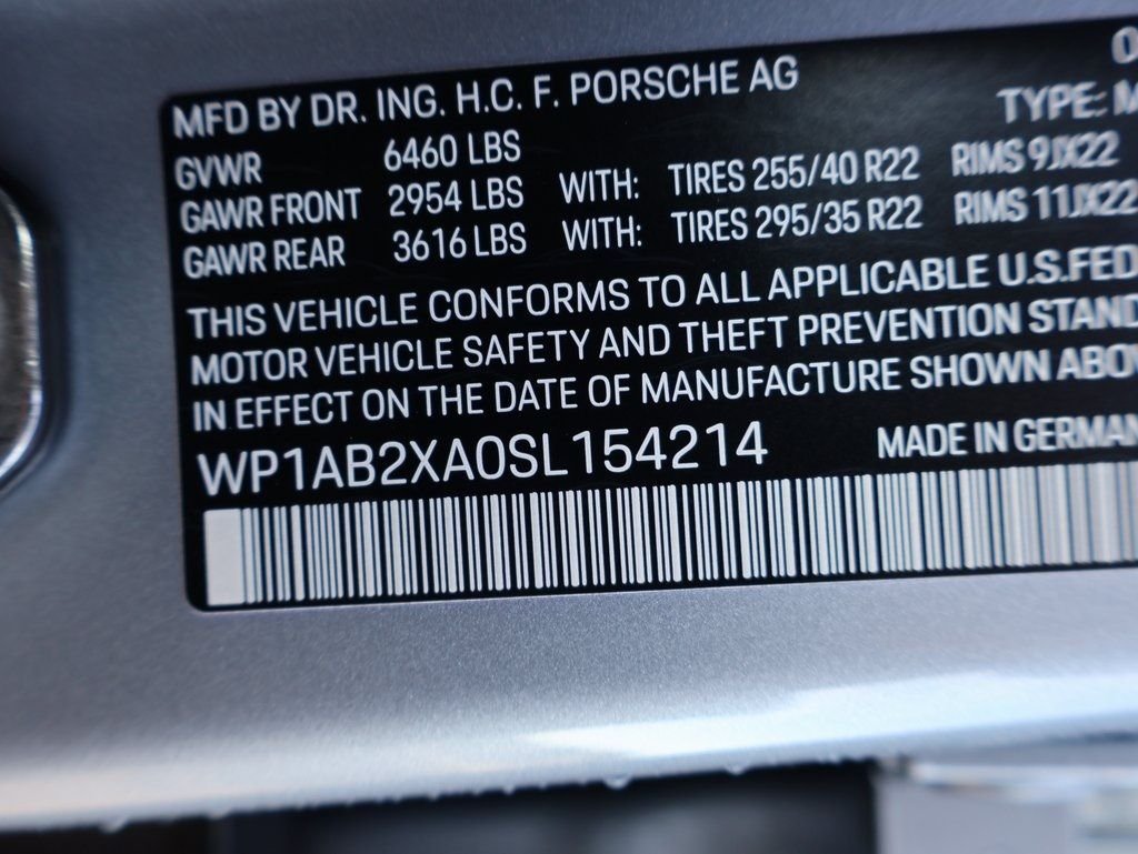 Used 2025 Dolomite Silver Metallic Porsche 4S image 41