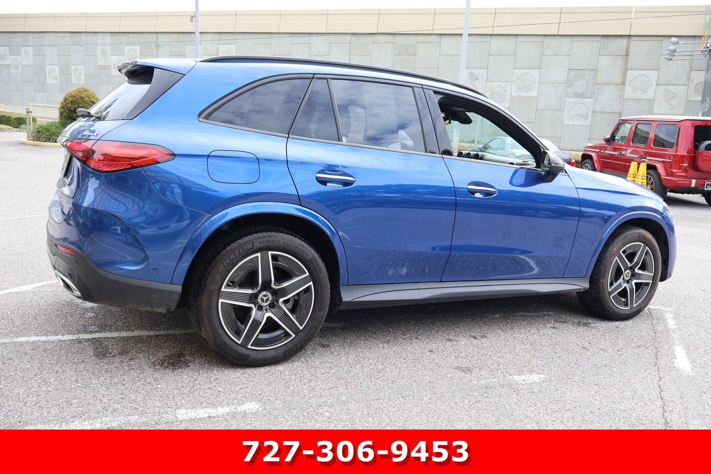 Certified Used 2025 Starling Blue Metallic Mercedes-Benz GLC 300 image 8