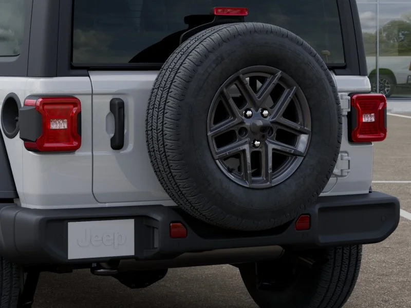 New 2026 Bright White Clear-Coat Exterior Paint Jeep Sport S image 39