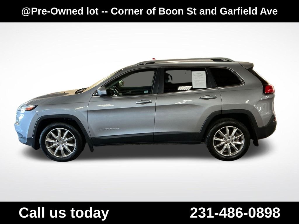 Used 2014 Jeep Cherokee Limited with VIN 1C4PJLDB6EW101945 for sale in Traverse City, MI