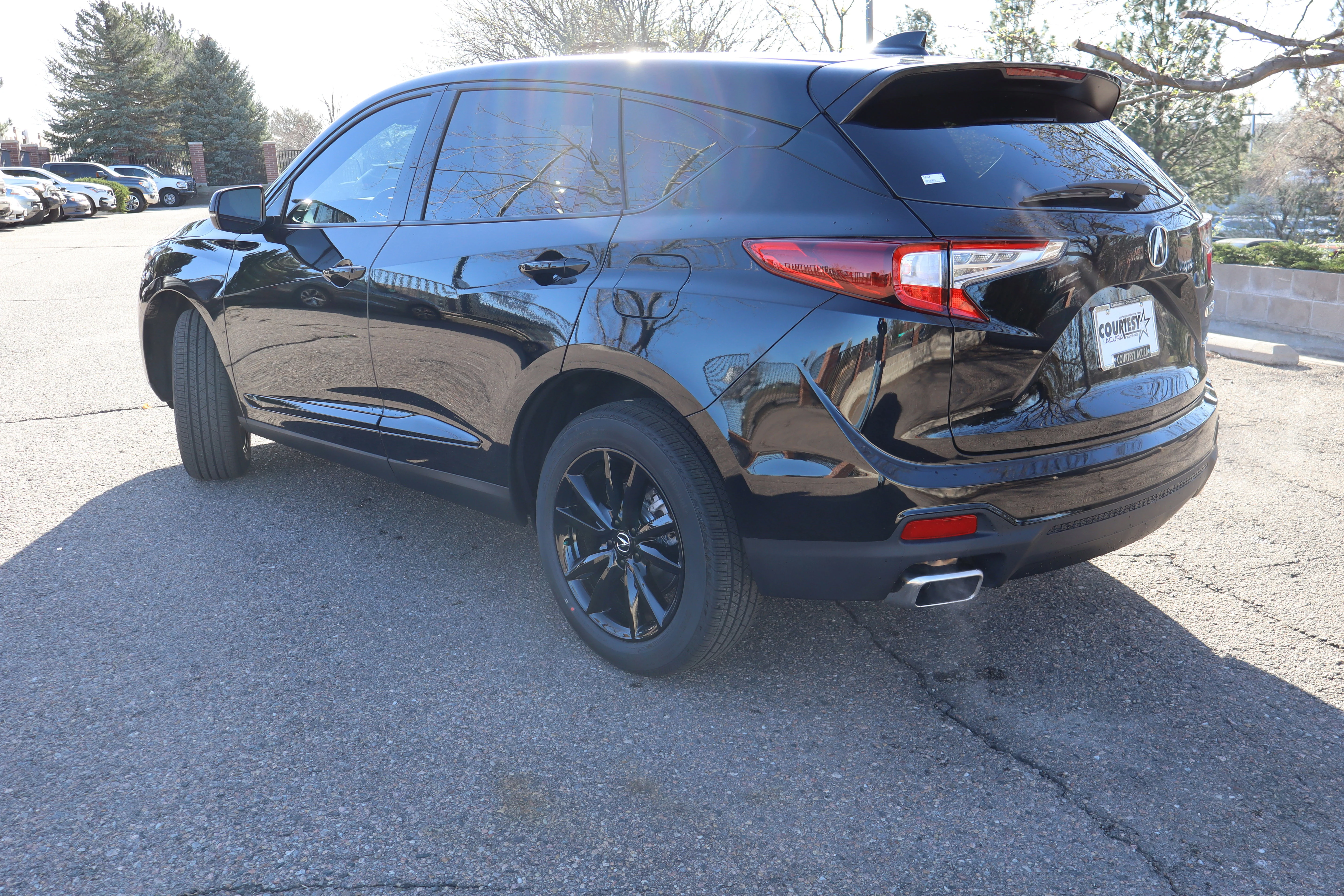 New 2026 Majestic Black Pearl Acura 4RDX image 4
