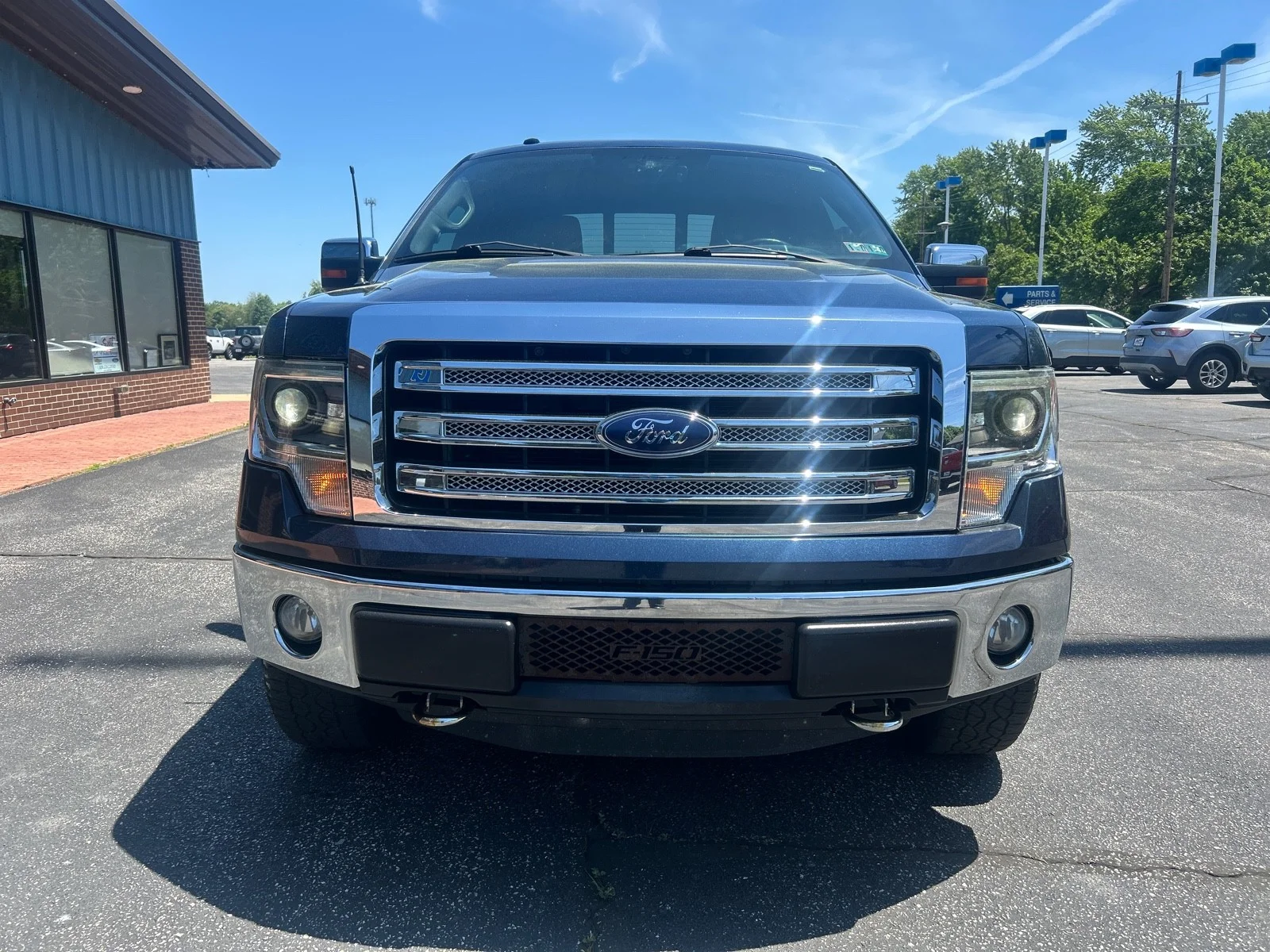 Used 2013 Blue Ford Lariat image 3