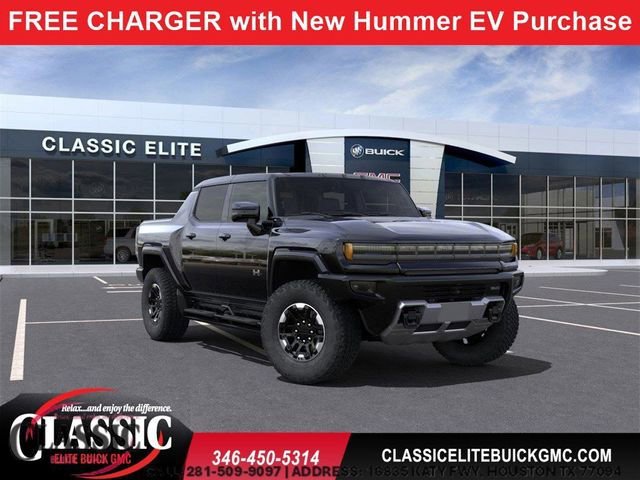 Void Black 2025 GMC Hummer EV Pickup Pickup Truck All-Wheel Drive 1-Speed Automatic