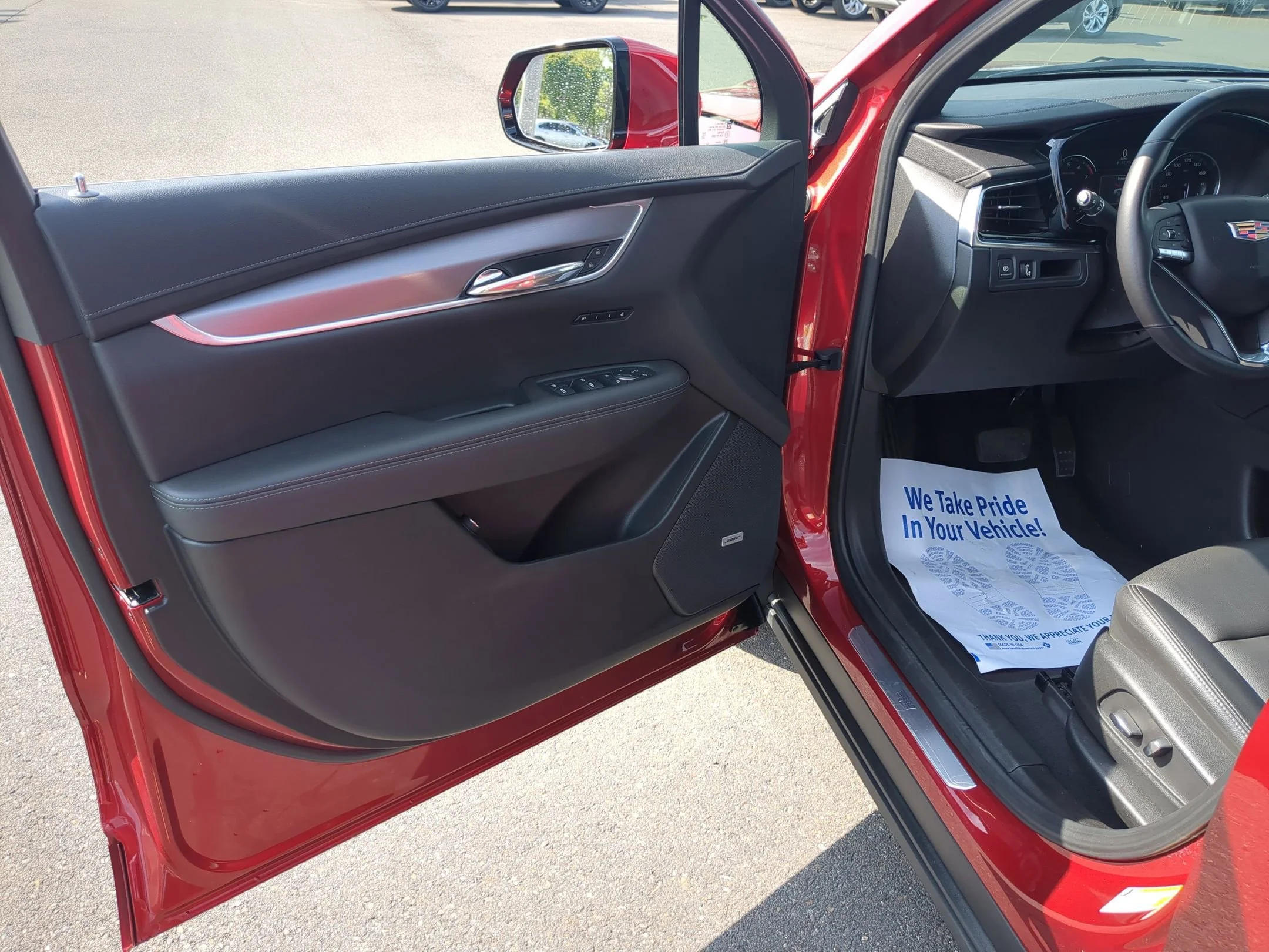Used 2024 Radiant Red Tintcoat Cadillac FWD Luxury image 21