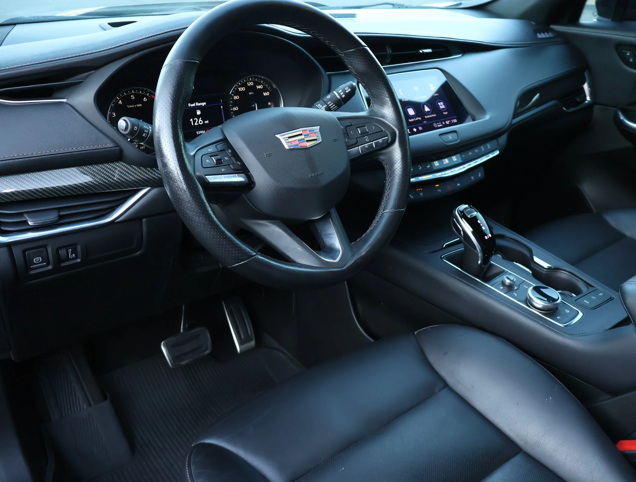 Used 2023 GALACTIC GREY METALLIC Cadillac FWD Sport image 3