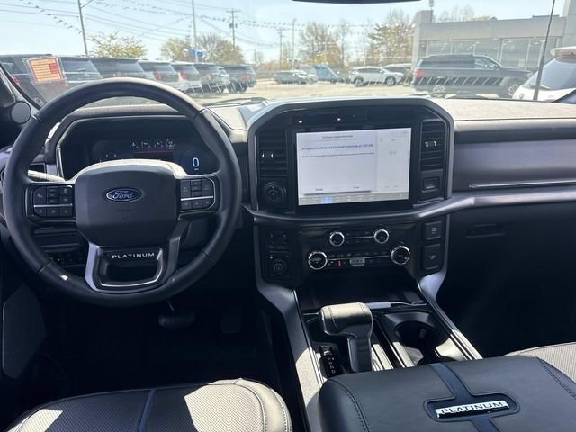 Used 2025 Antimatter Blue Metallic Ford Platinum image 13