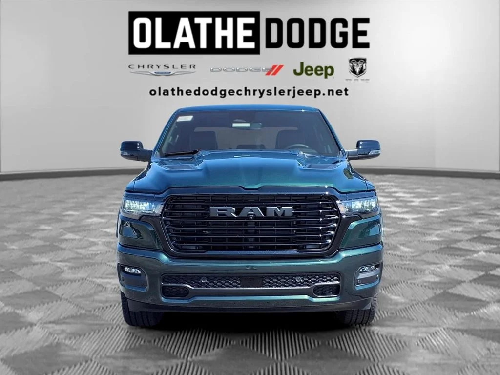 New 2027 Serrano-Green Metallic Exterior Paint RAM Laramie image 29