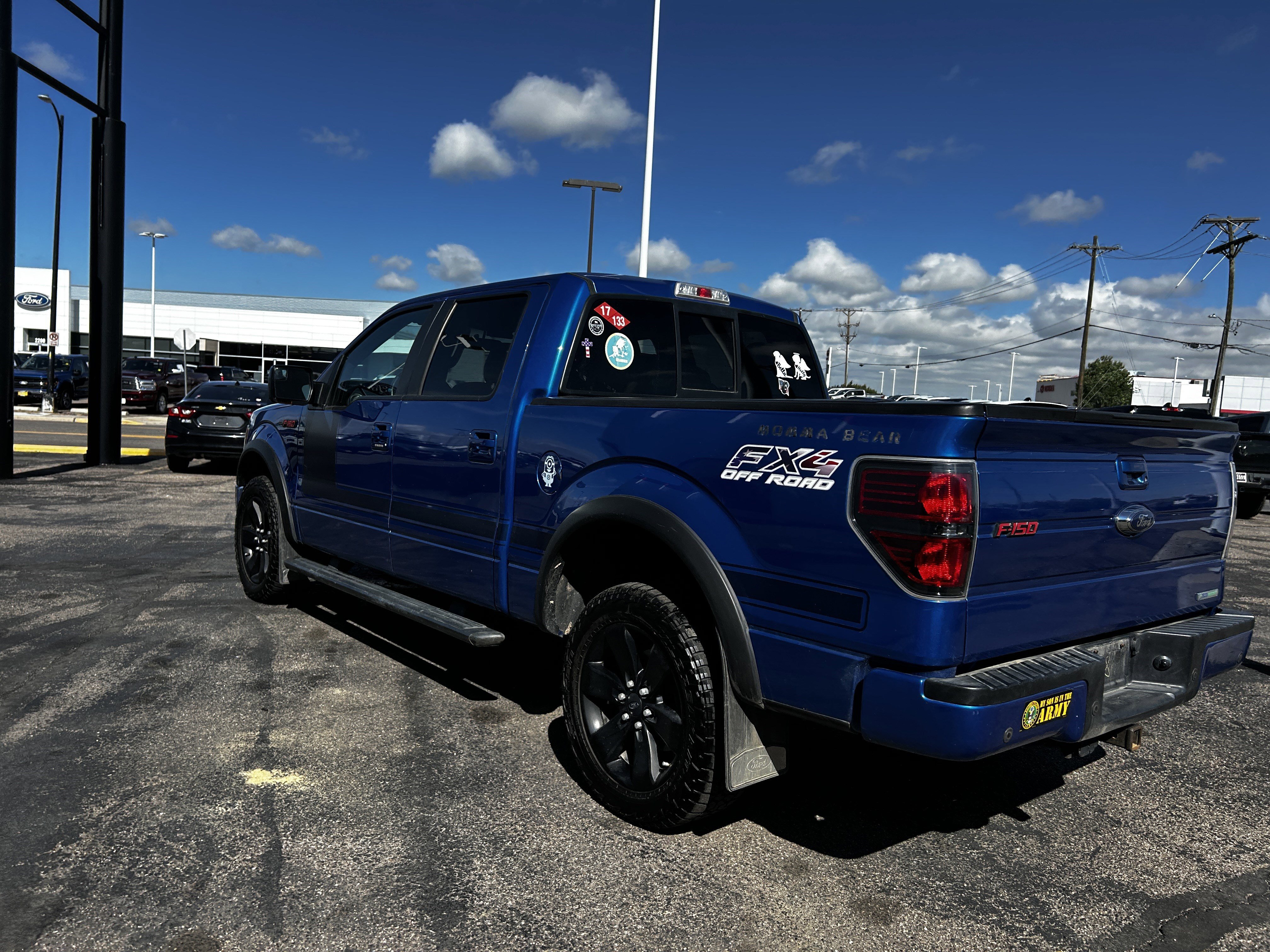 Used 2013 Blue Ford FX4 image 3