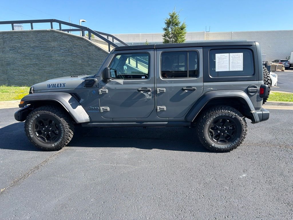Used 2023 Gray Jeep Willys 4xe image 4