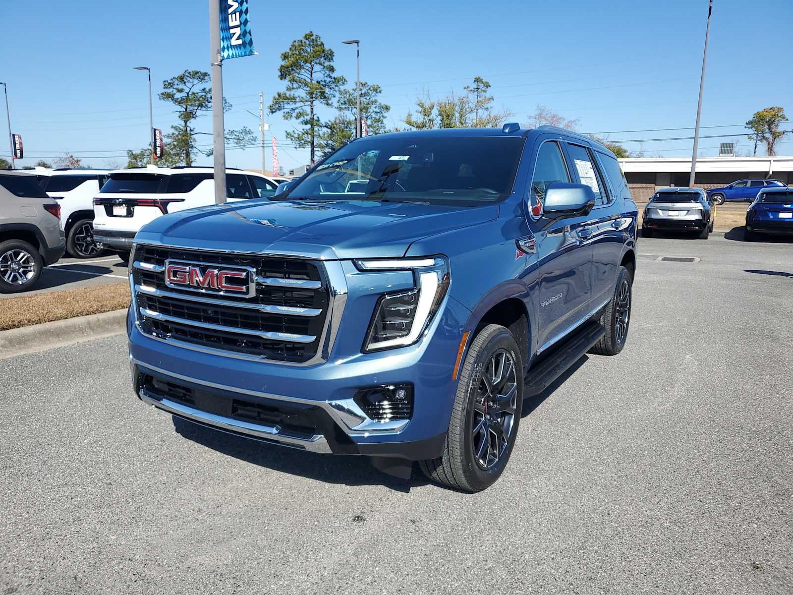 DUB CITY GMC YUKON メタリックブルー New 2026 GMC Yukon XL Elevation Sport Utility in St Louis Park