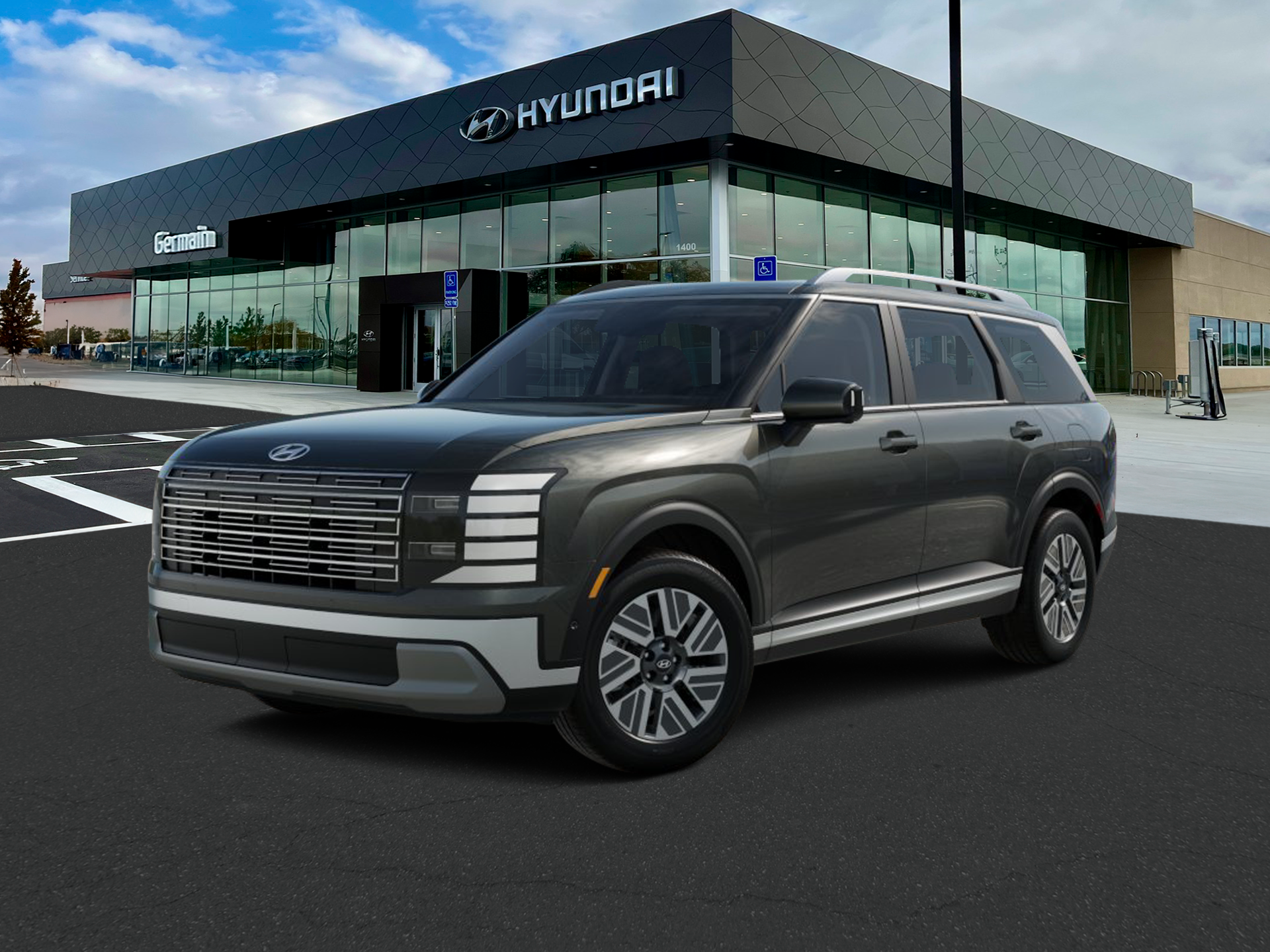 New 2026 Titan Green Hyundai Blue SEL Premium 7P image 2