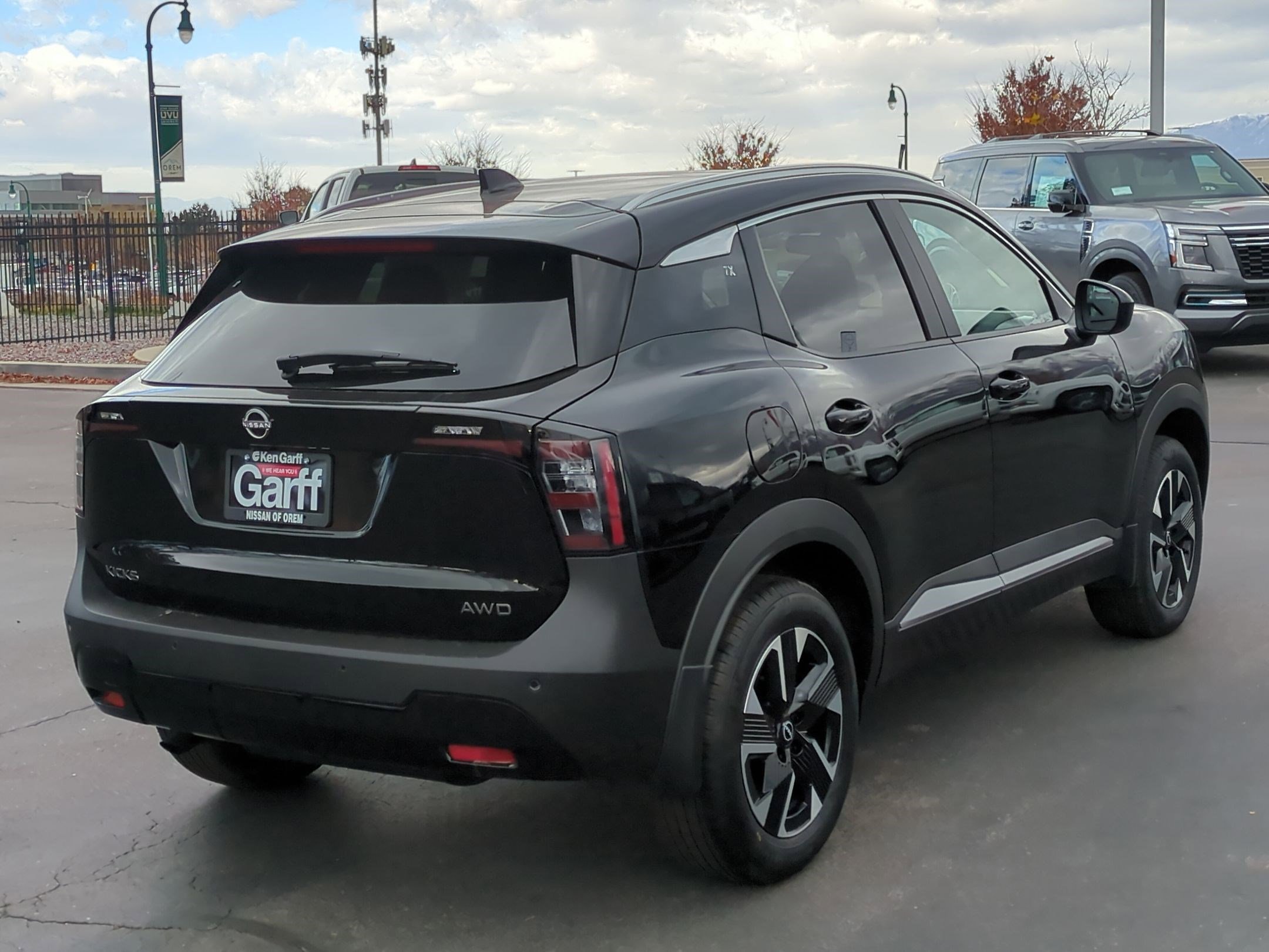 New 2026 Super Black Nissan SV image 3
