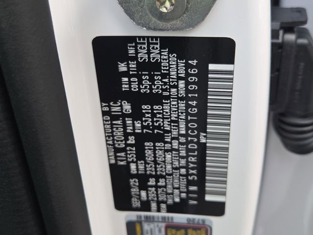 New 2026 Glacial White Pearl Kia S image 17