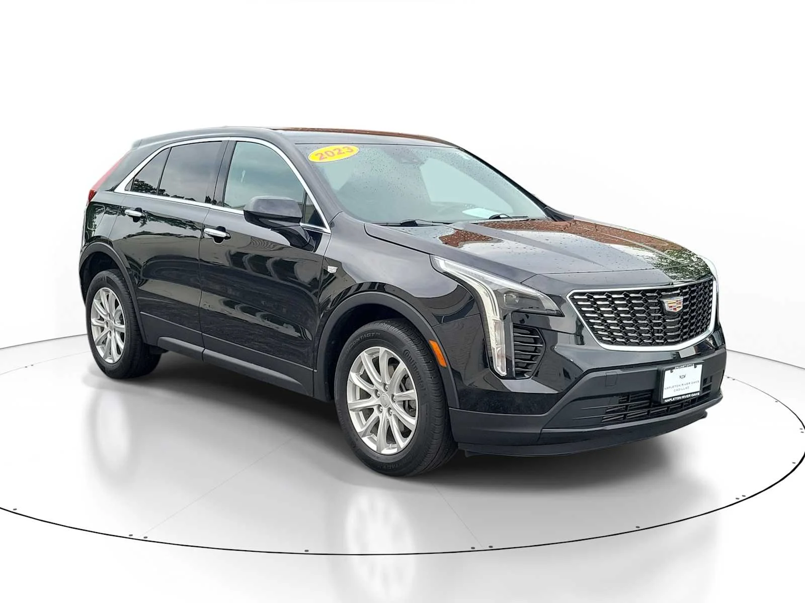Certified Used 2023 Stellar Black Metallic Cadillac FWD Luxury image 2