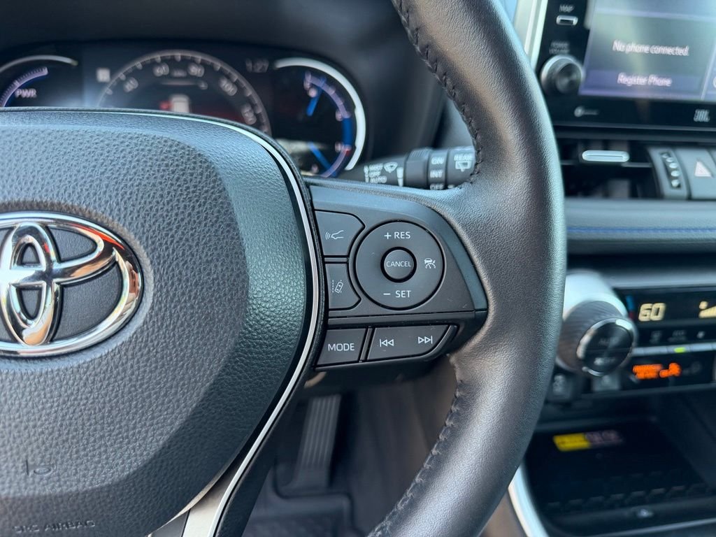 Used 2022 Cavalry Blue/Midnight Black Metallic Toyota XSE image 19