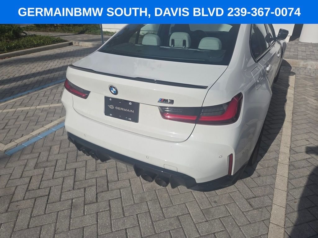 Certified Used 2024 Alpine White BMW Competition image 11