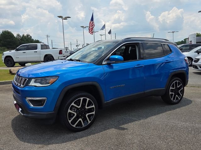 Used 2018 Blue Jeep Limited image 3