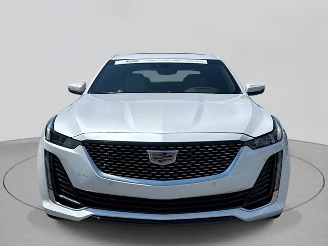Certified Used 2023 Crystal White Tricoat Cadillac Premium Luxury image 2