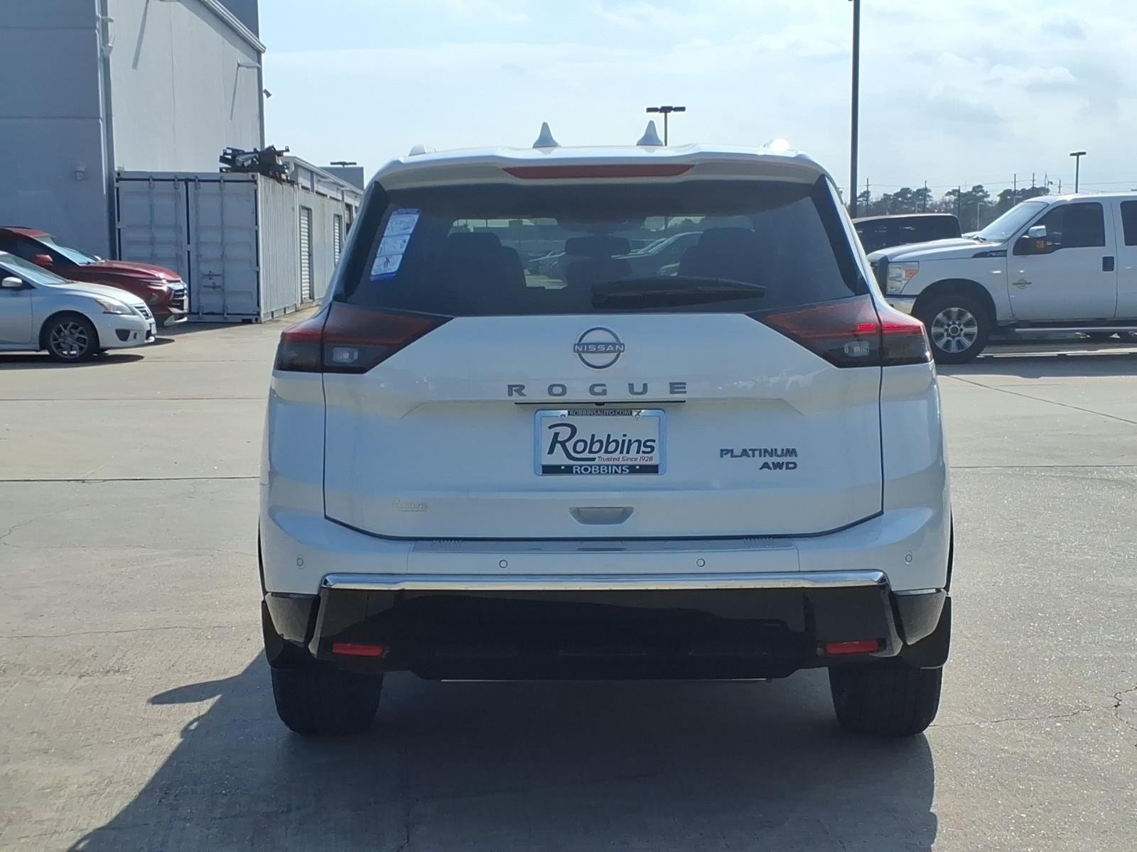 2026 Nissan Rogue Platinum White at Robbins Nissan