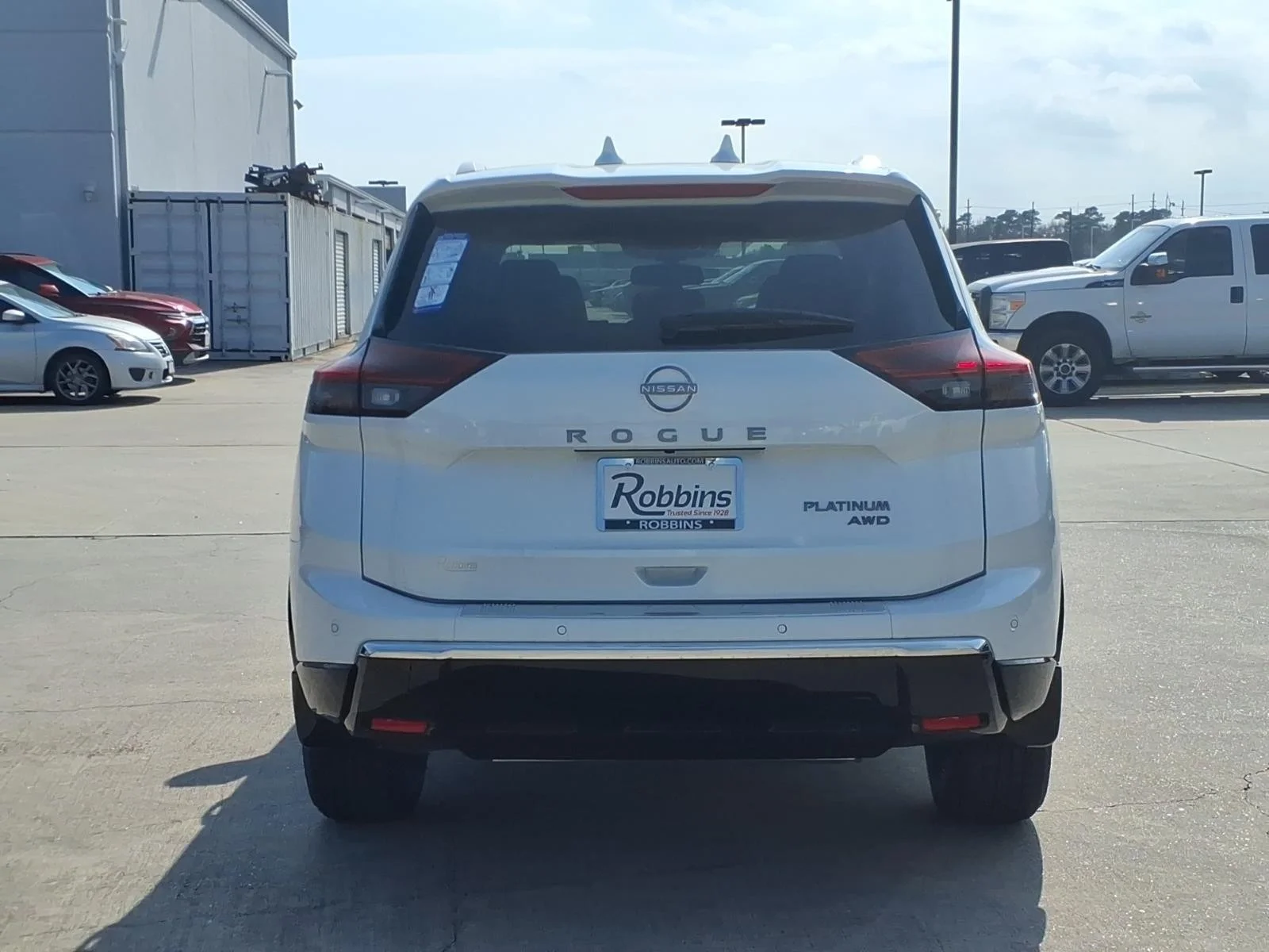 2026 Nissan Rogue Platinum White at Robbins Nissan