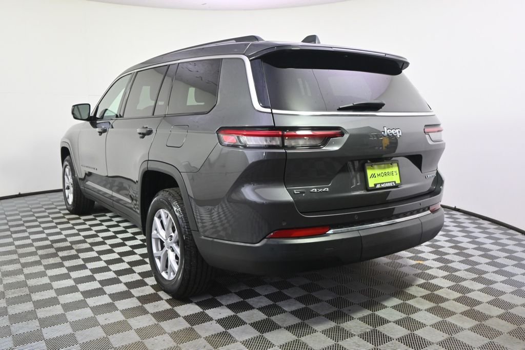Used 2022 Gray Metallic Jeep Limited image 4