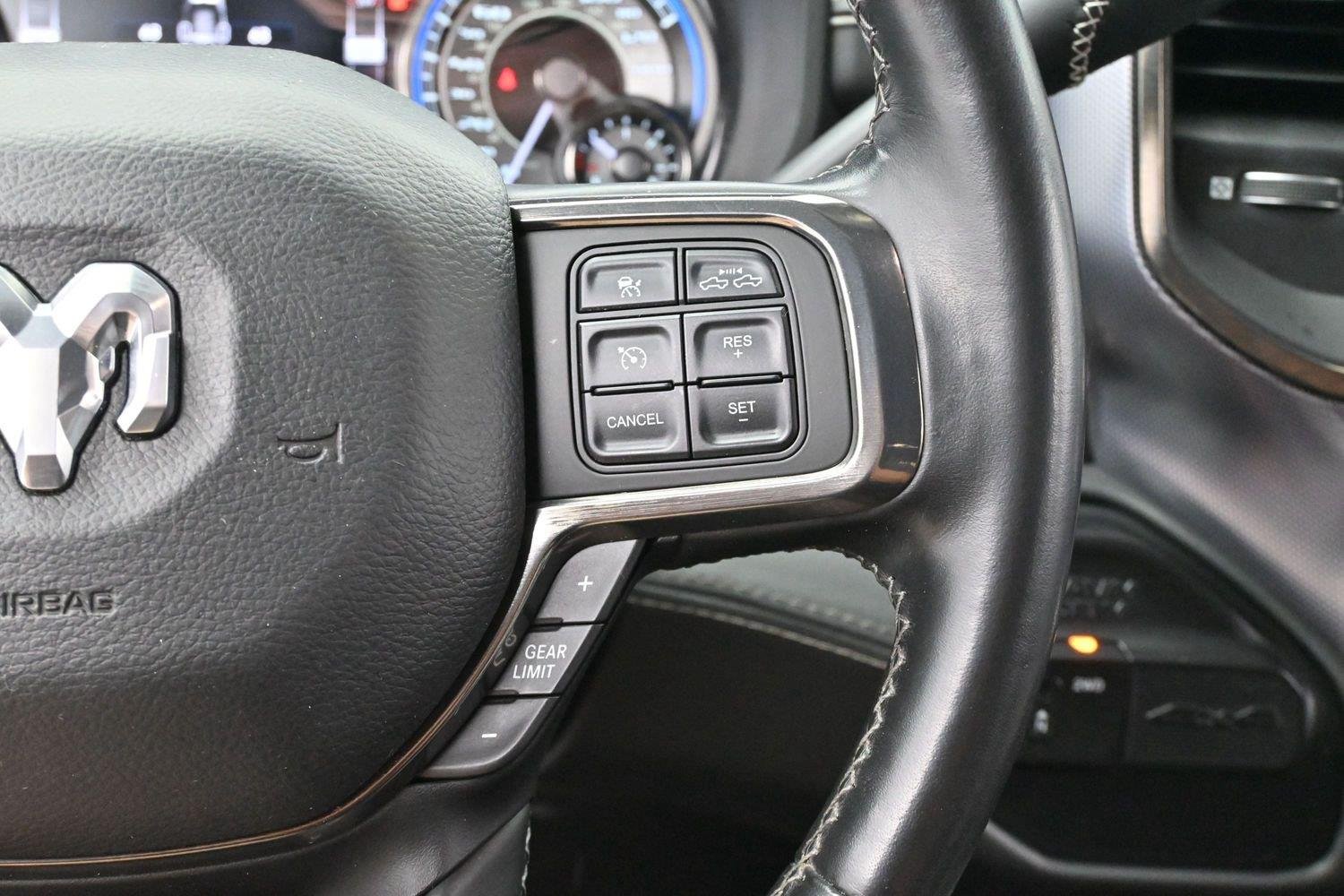 Used 2020 Granite Crystal Metallic Clearcoat Ram Limited image 16