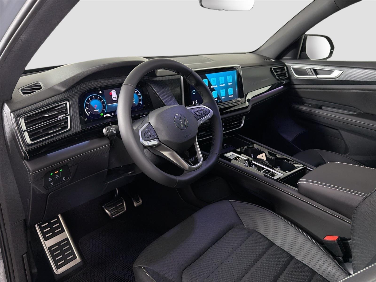 New 2026 Pure Gray Volkswagen 2.0T SEL R-Line Black image 9