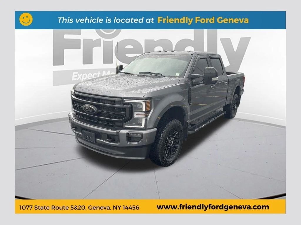 Certified Used 2022 Gray Metallic Ford Lariat image 1