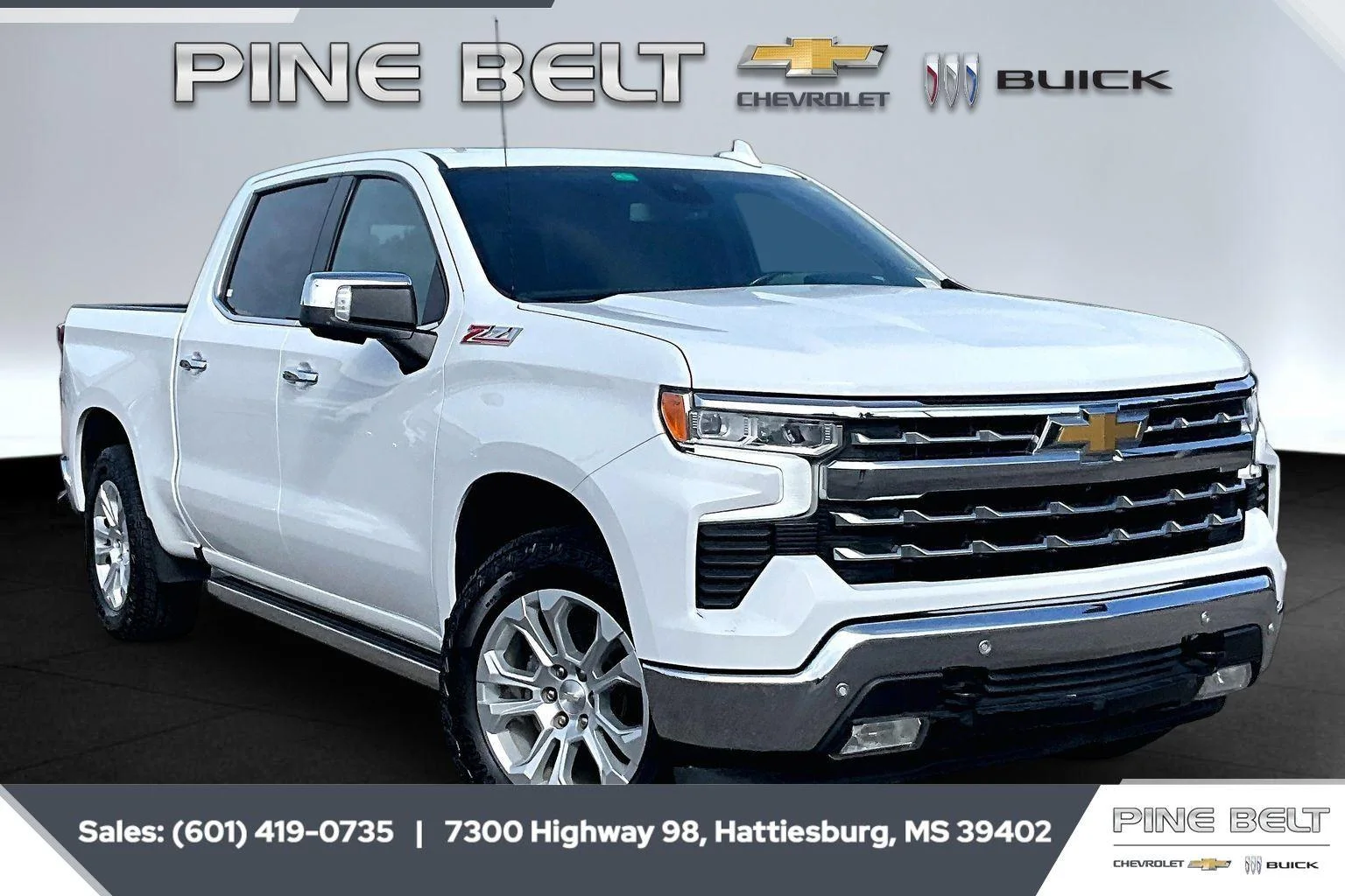 Used 2022 Summit White Chevrolet LTZ image 1
