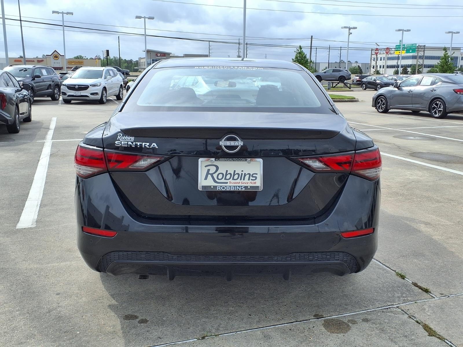 2025 Nissan Sentra S Black at Robbins Nissan