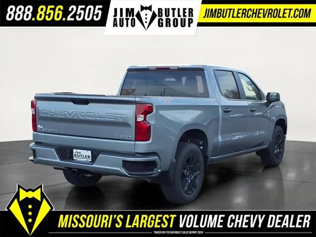 New 2026 Sterling Gray Metallic Chevrolet Custom image 4