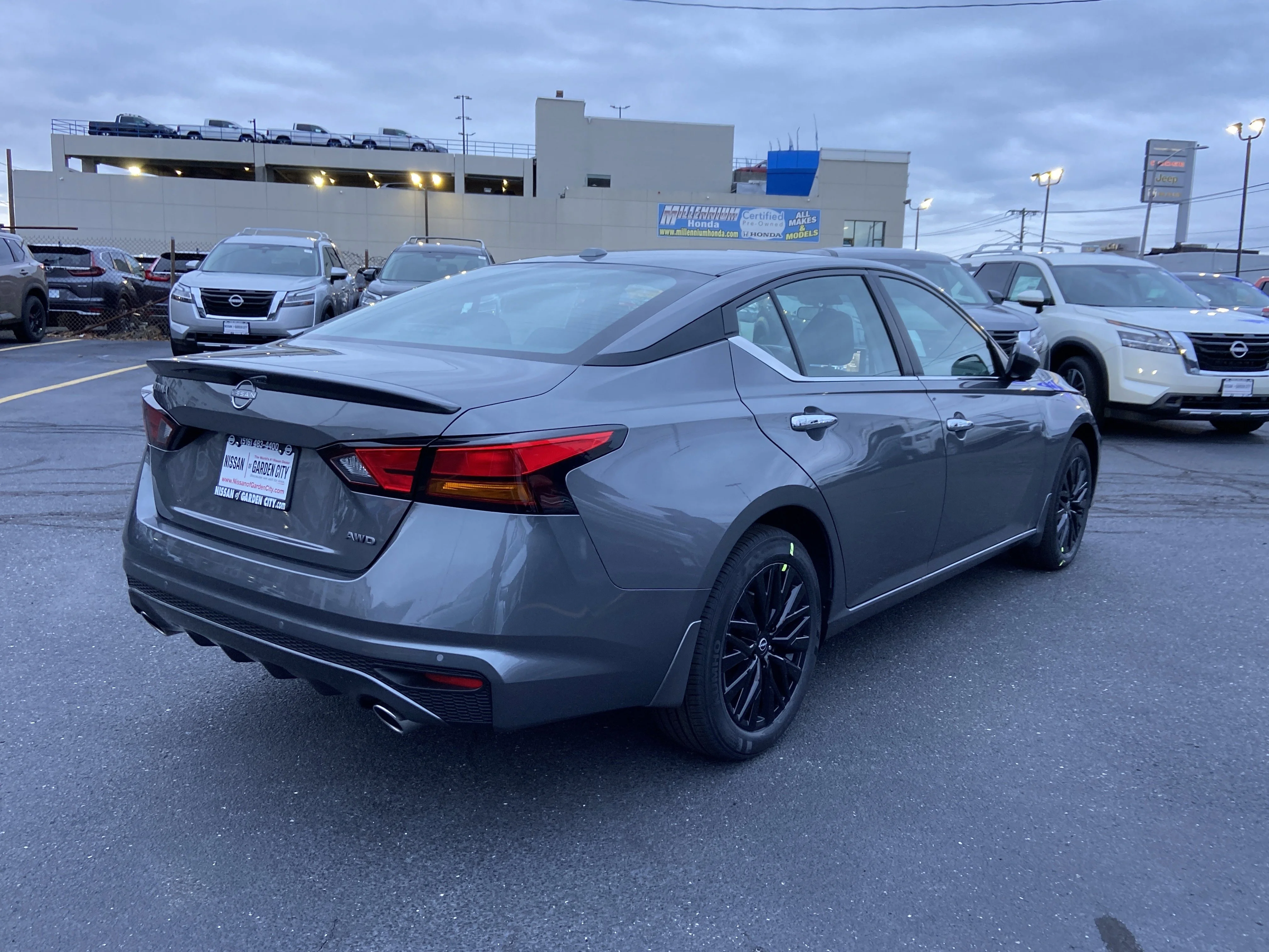 New 2025 Gun Metallic Nissan SV image 4