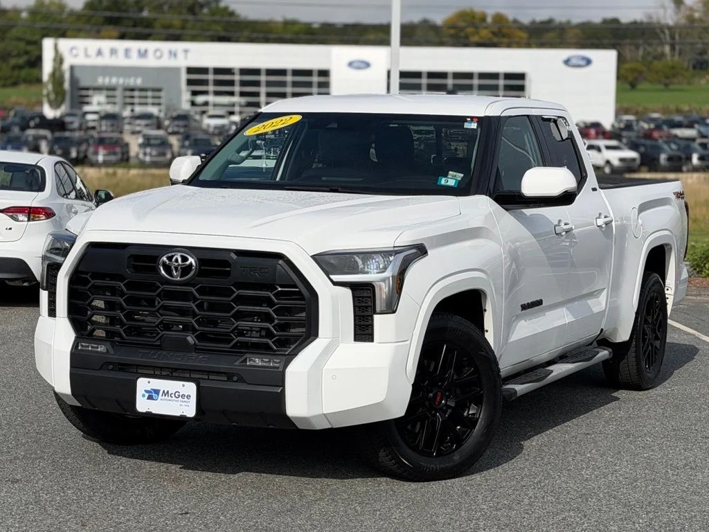 Certified Used 2022 White Toyota SR5 image 1