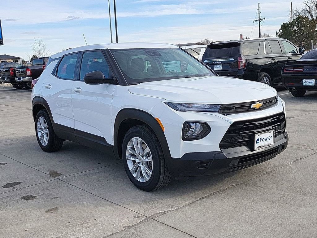 Certified 2023 Chevrolet TrailBlazer LS with VIN KL79MMS29PB109179 for sale in Broomfield, CO