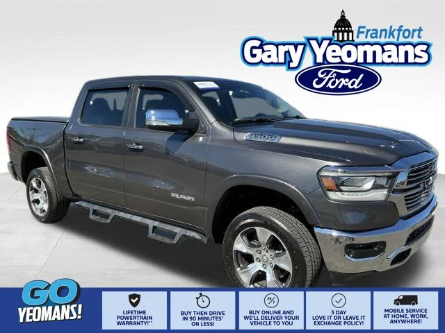 Certified Used 2019 Granite Crystal Clearcoat Metallic Ram Laramie image 1