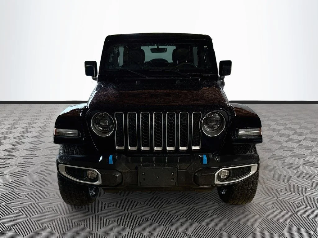 Used 2023 Black Jeep Sahara 4xe image 2