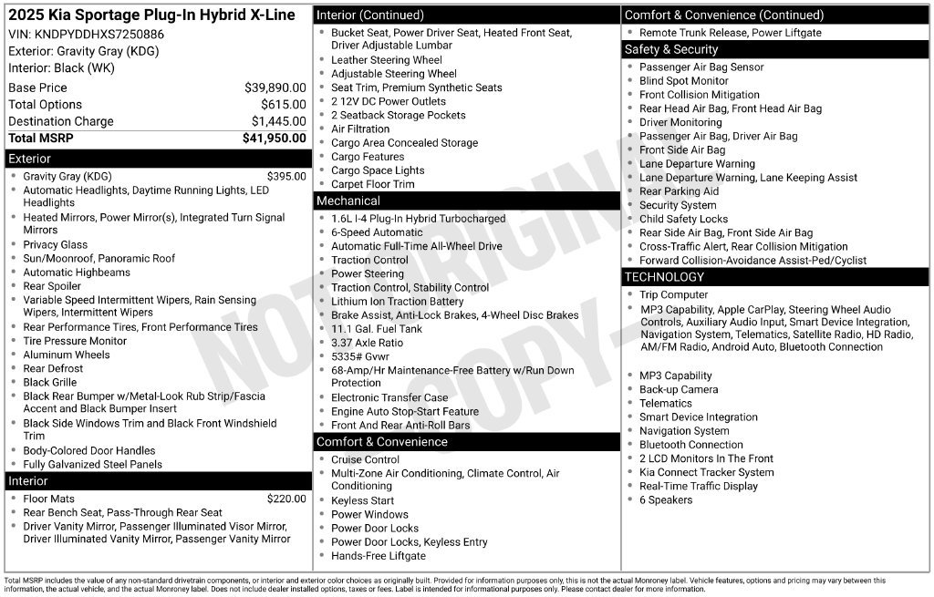 Used 2025 Gray Kia X-Line image 30