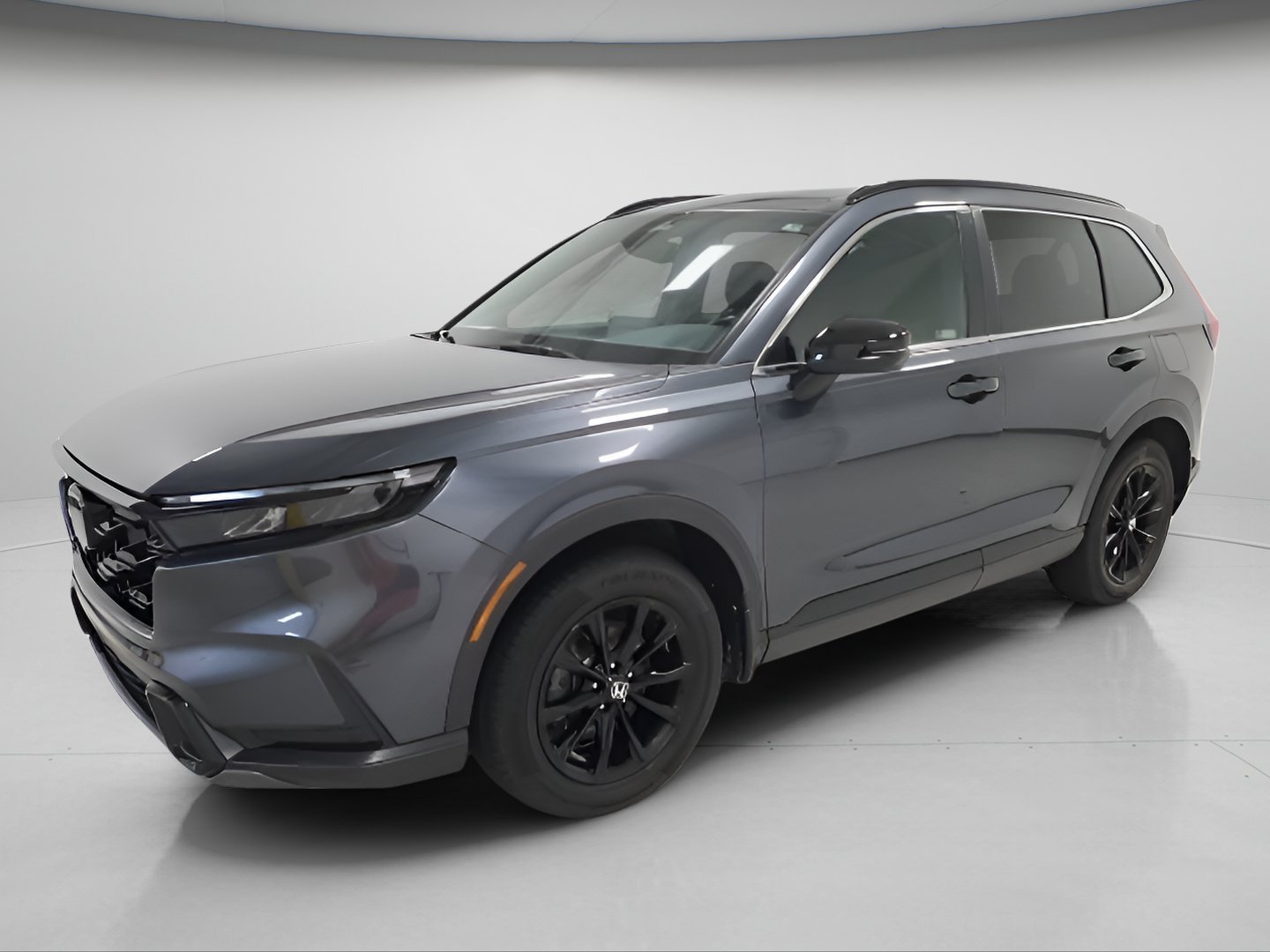Certified Used 2023 Meteorite Gray Metallic Honda HYB AWD SPORT BD image 3