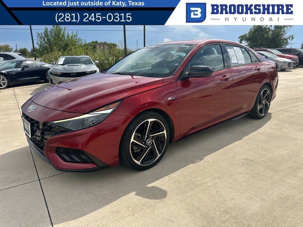Certified Used 2023 Ultimate Red Hyundai N Line image 1