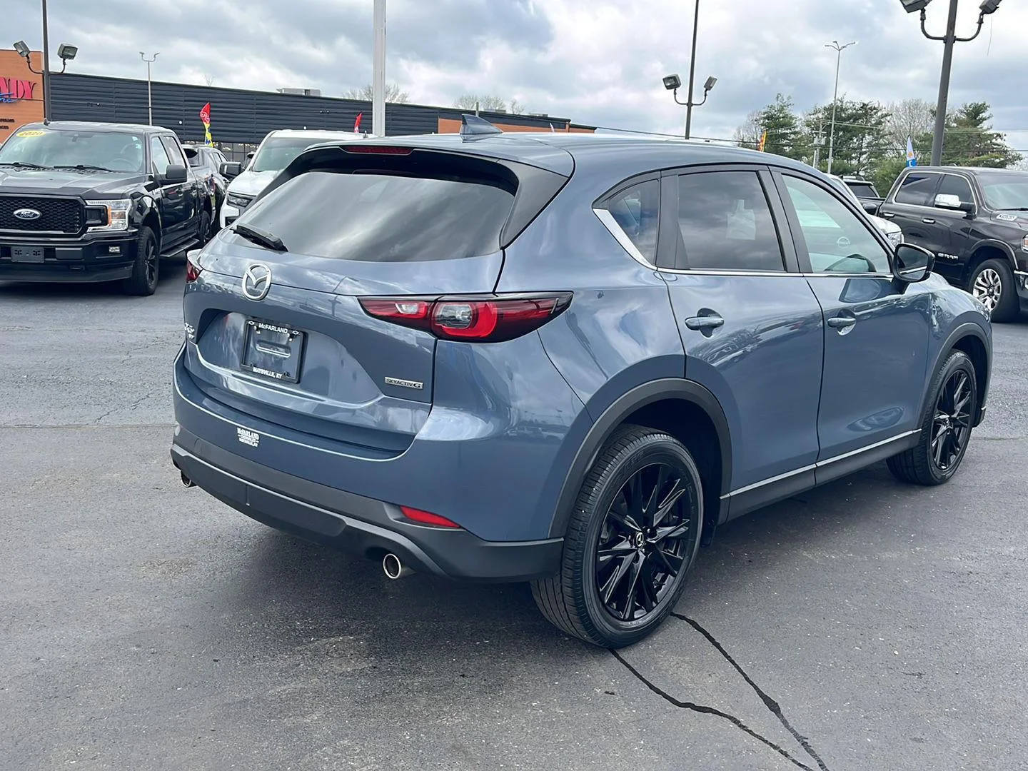 Used 2023 Polymetal Gray Mazda 2.5 S Carbon Edition image 5