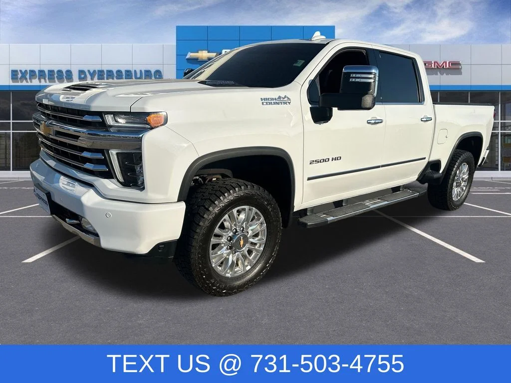 Used 2022 White Chevrolet High Country image 3