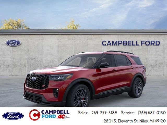 New 2026 Rapid Red Metallic Tinted Clearcoat Ford ST image 1