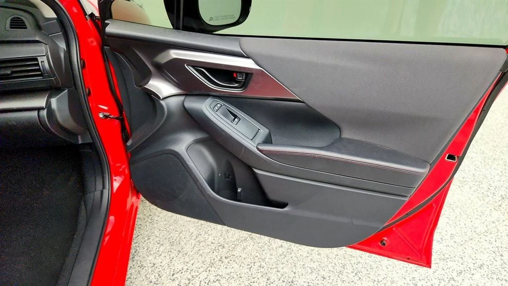 Used 2024 Pure Red Subaru Sport AWD w/ BSD/RCTA, All-Weather & Moonroof Pkg image 25