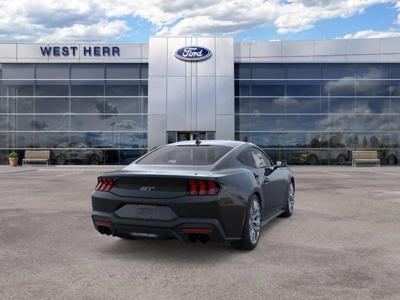 New 2026 Shadow Black Ford GT Premium Fastback image 8