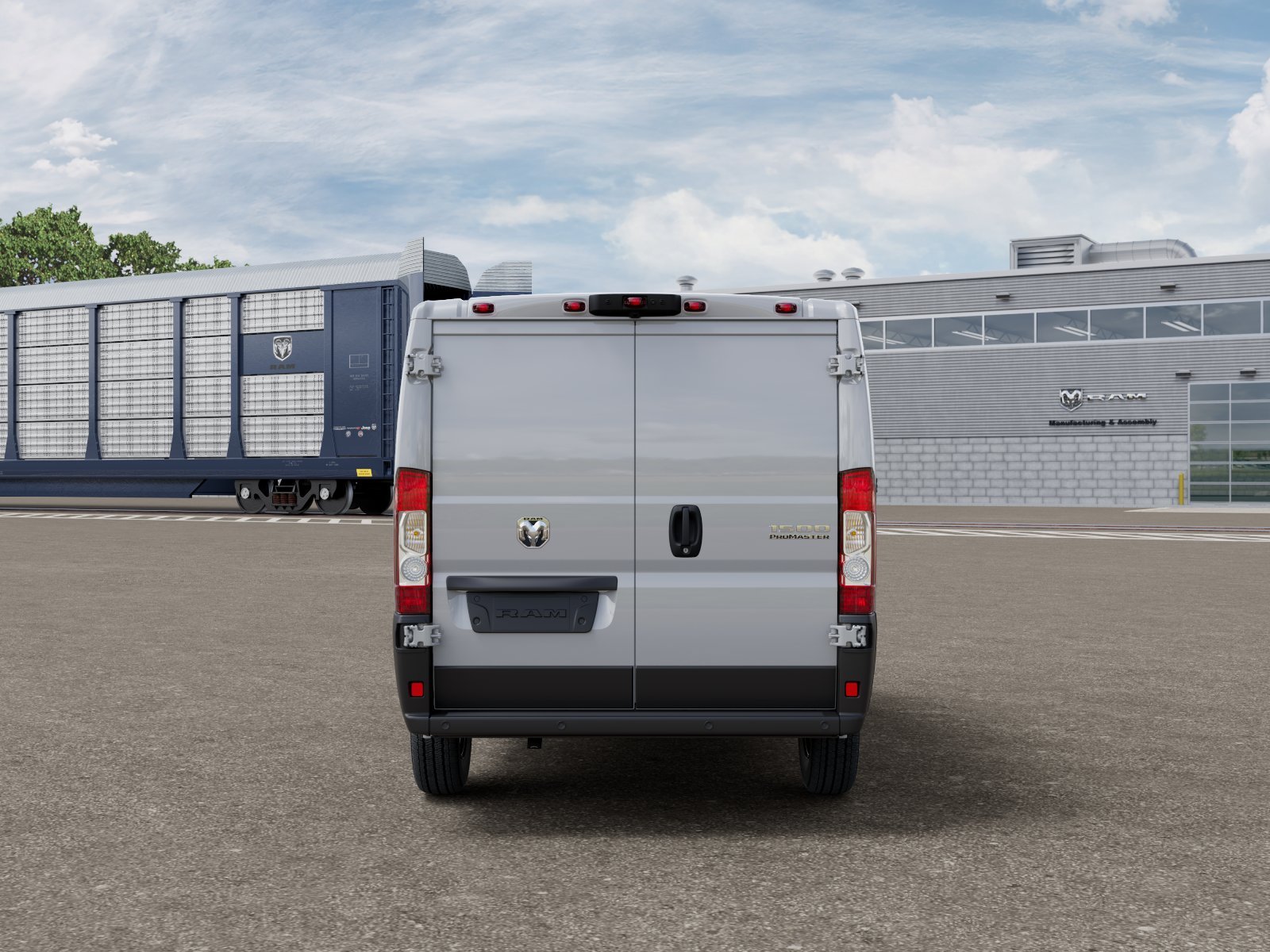 New 2026 Bright White Clear-Coat Exterior Paint RAM Tradesman image 7
