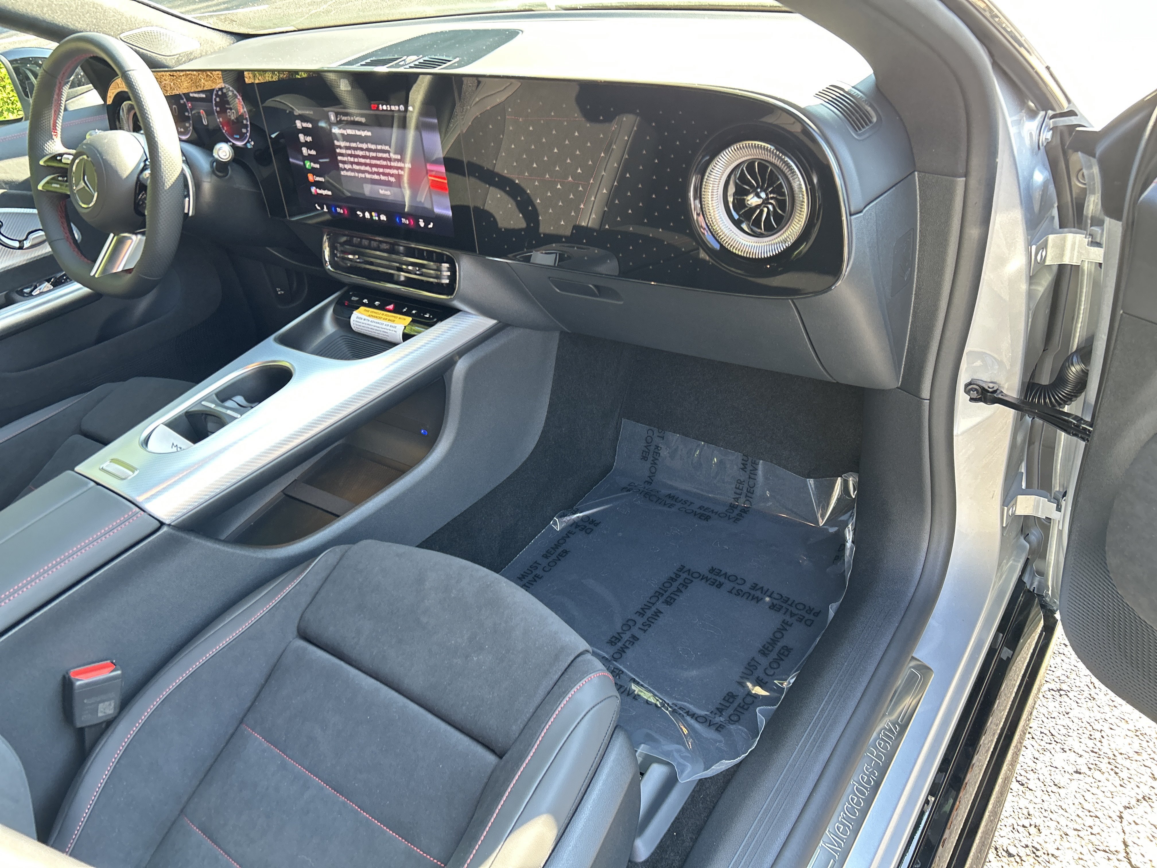 New 2027 Cirrus Silver Metallic Mercedes-Benz CLA 250+ Electric Sedan image 41