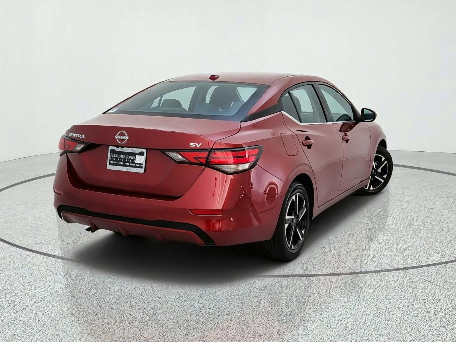 Used 2024 Scarlet Ember Tintcoat Nissan SV image 9