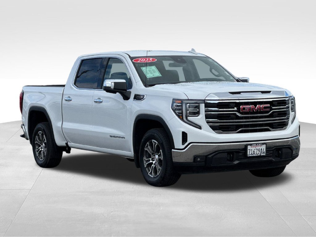 Used 2025 Summit White GMC SLT image 7