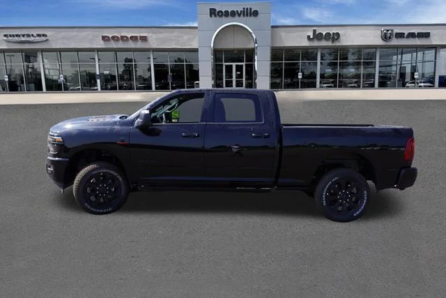 New 2026 Diamond Black Crystal Pearl-Coat Exterior Paint RAM Laramie image 6