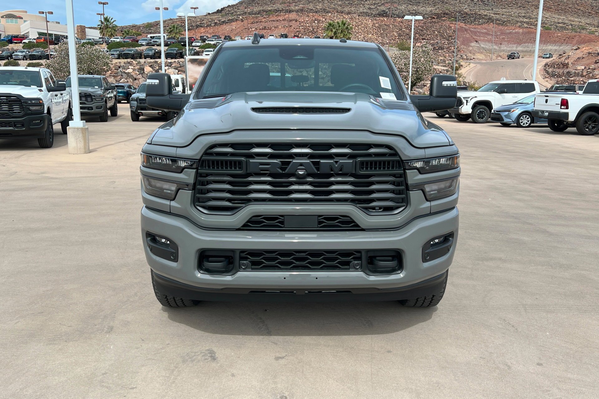 New 2026 Ceramic Gray Clear-Coat Exterior Paint RAM Black Express image 9